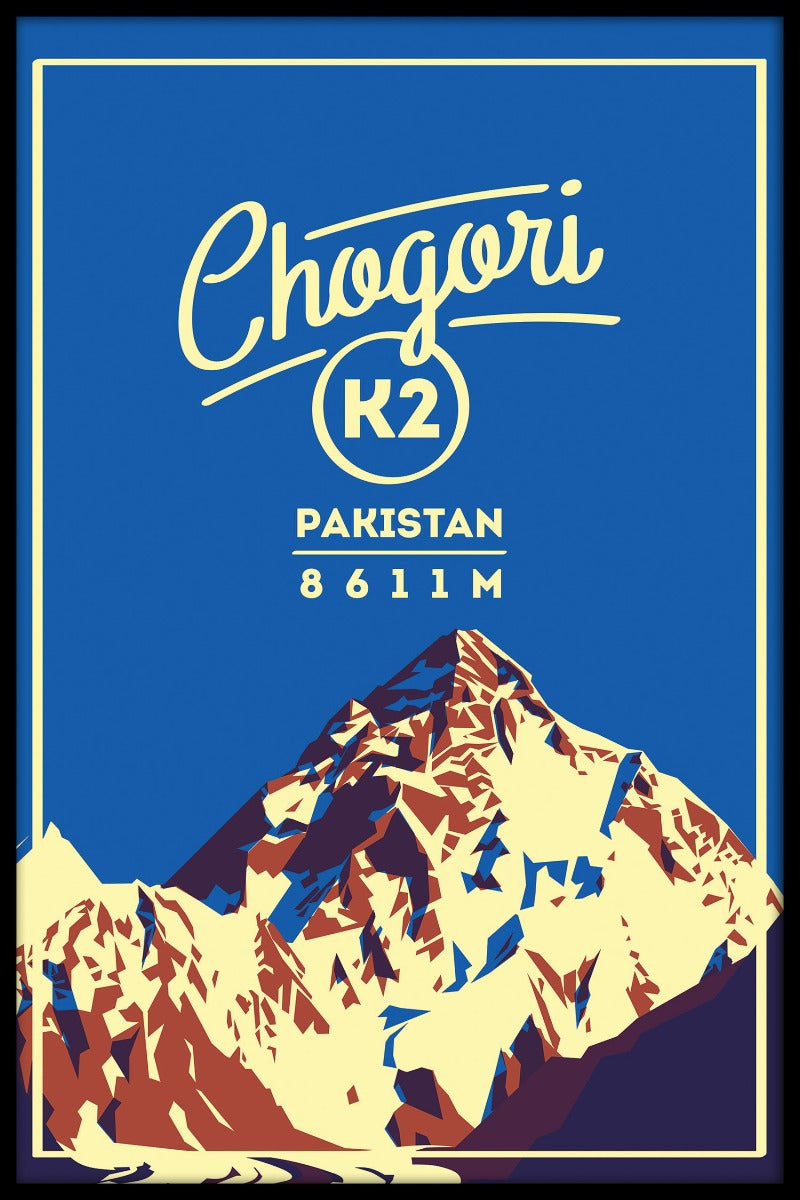 K2 Vintage-Poster
