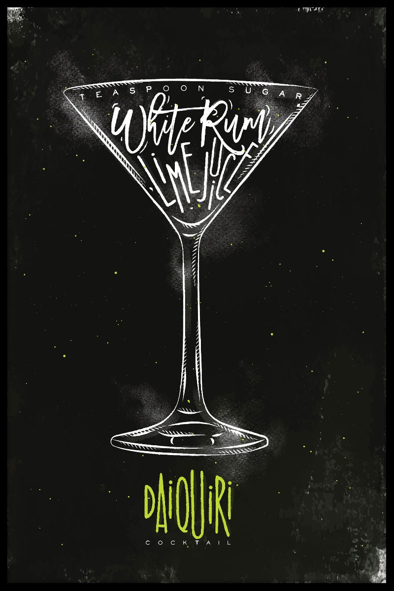 Daiquiri Cocktailposter