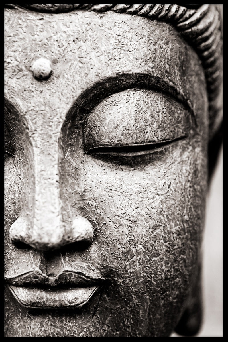 Buddha-Närbild-Plakat