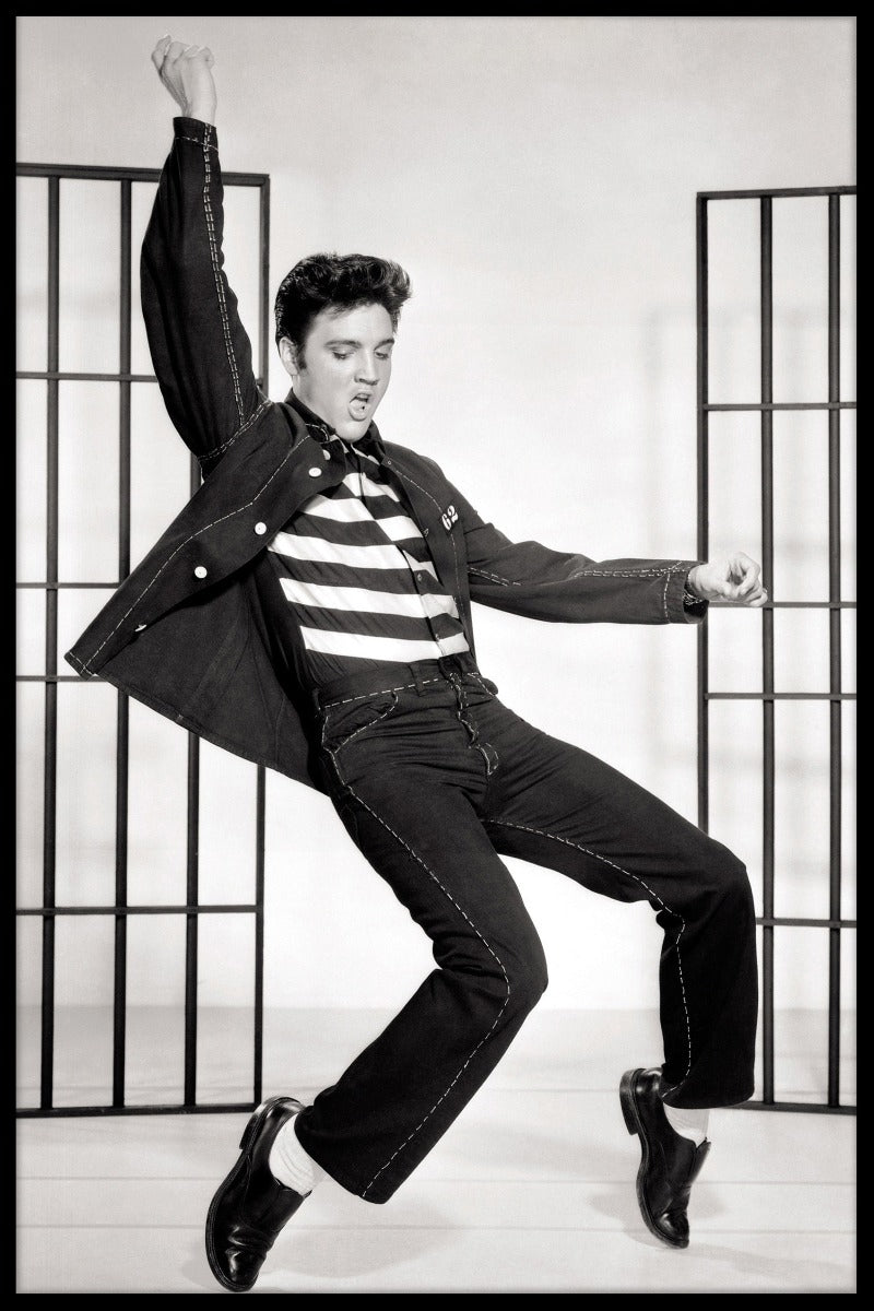 Tanzendes Elvis-Vintage-Plakat