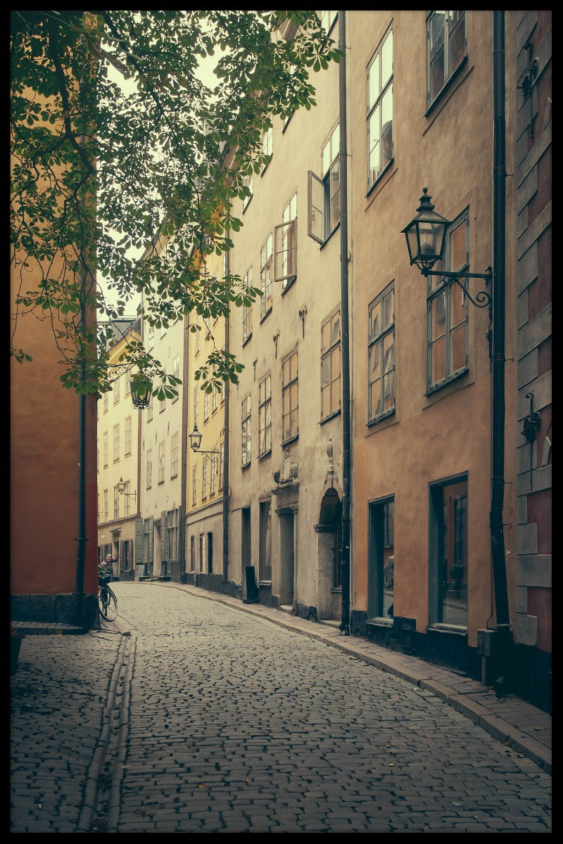 Plakat der Altstadt von Stockholm