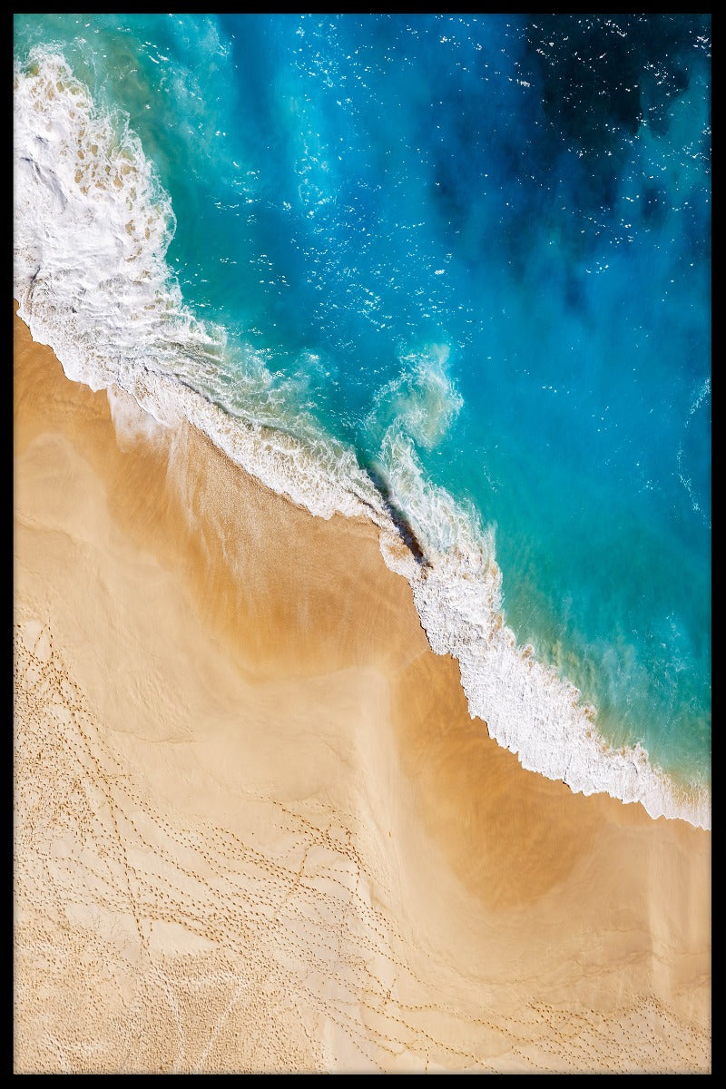 Aerial Beach-Plakat