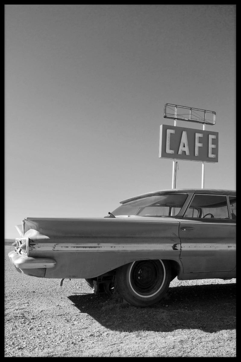 Café-Oldtimer-Plakate