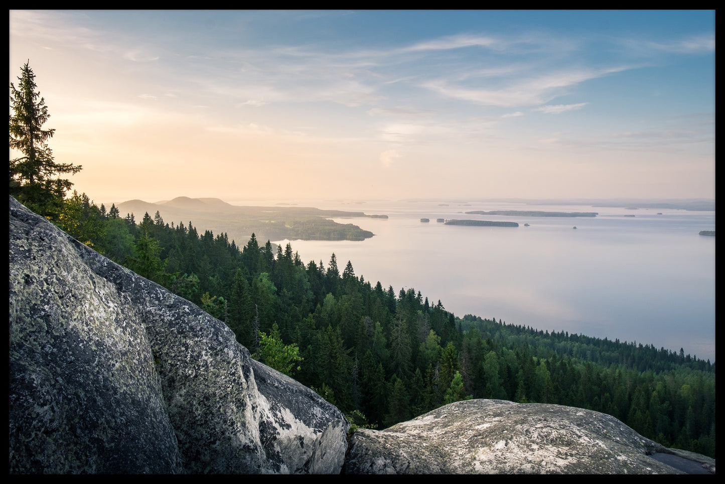 Eintritt in den Koli-Nationalpark