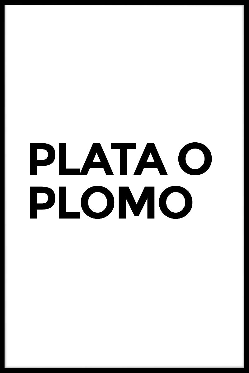 Platten von Plata oder Plomo