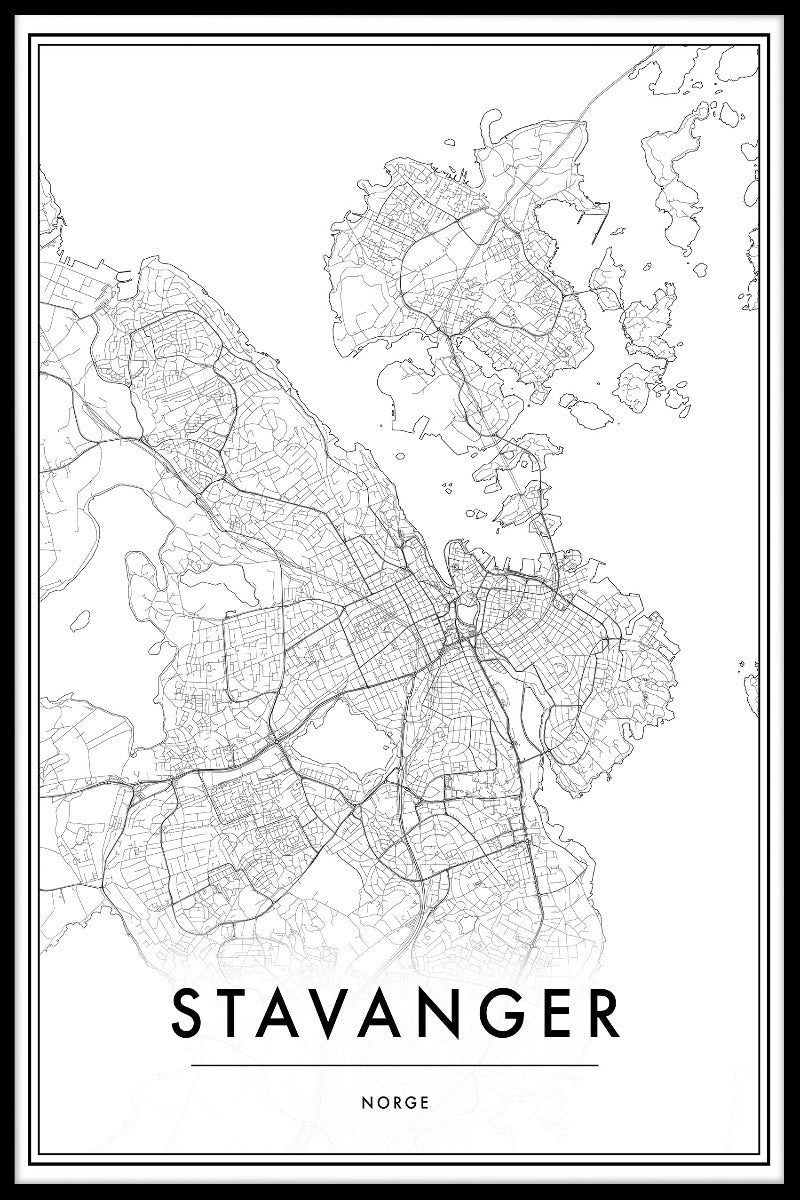 Karteneinträge von Stavanger