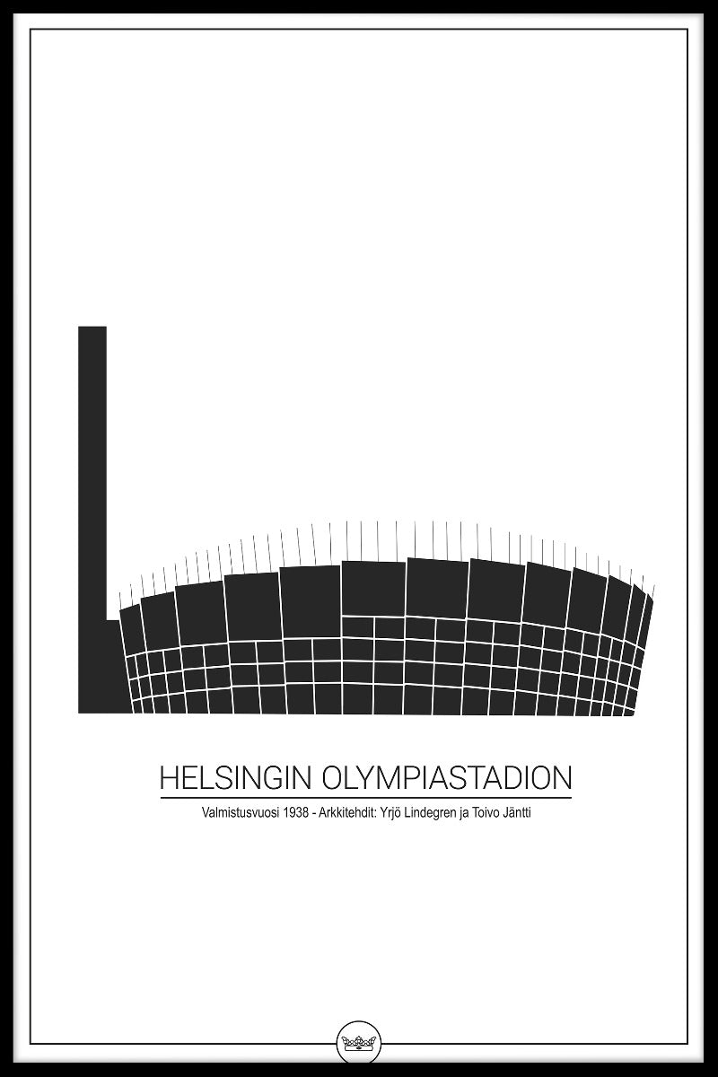 Poster Olympiastadion Helsinki