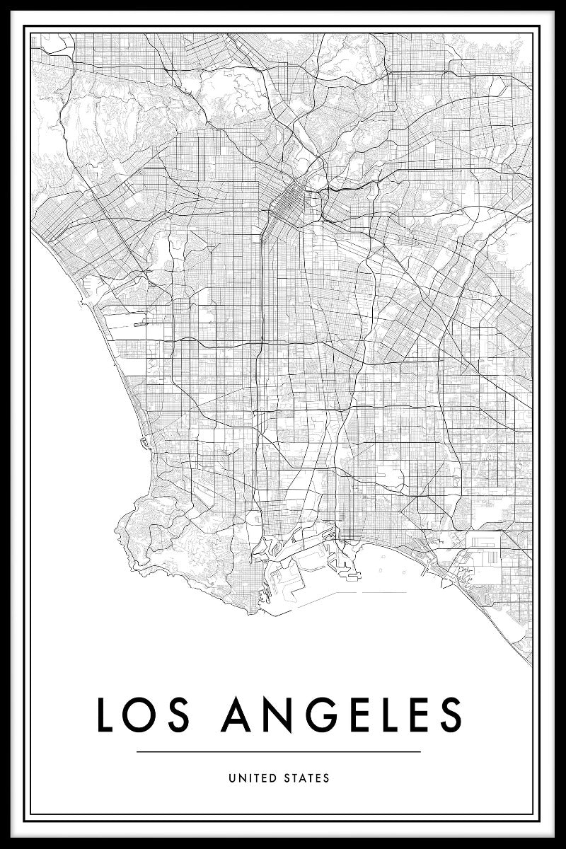 Karteneinträge von Los Angeles