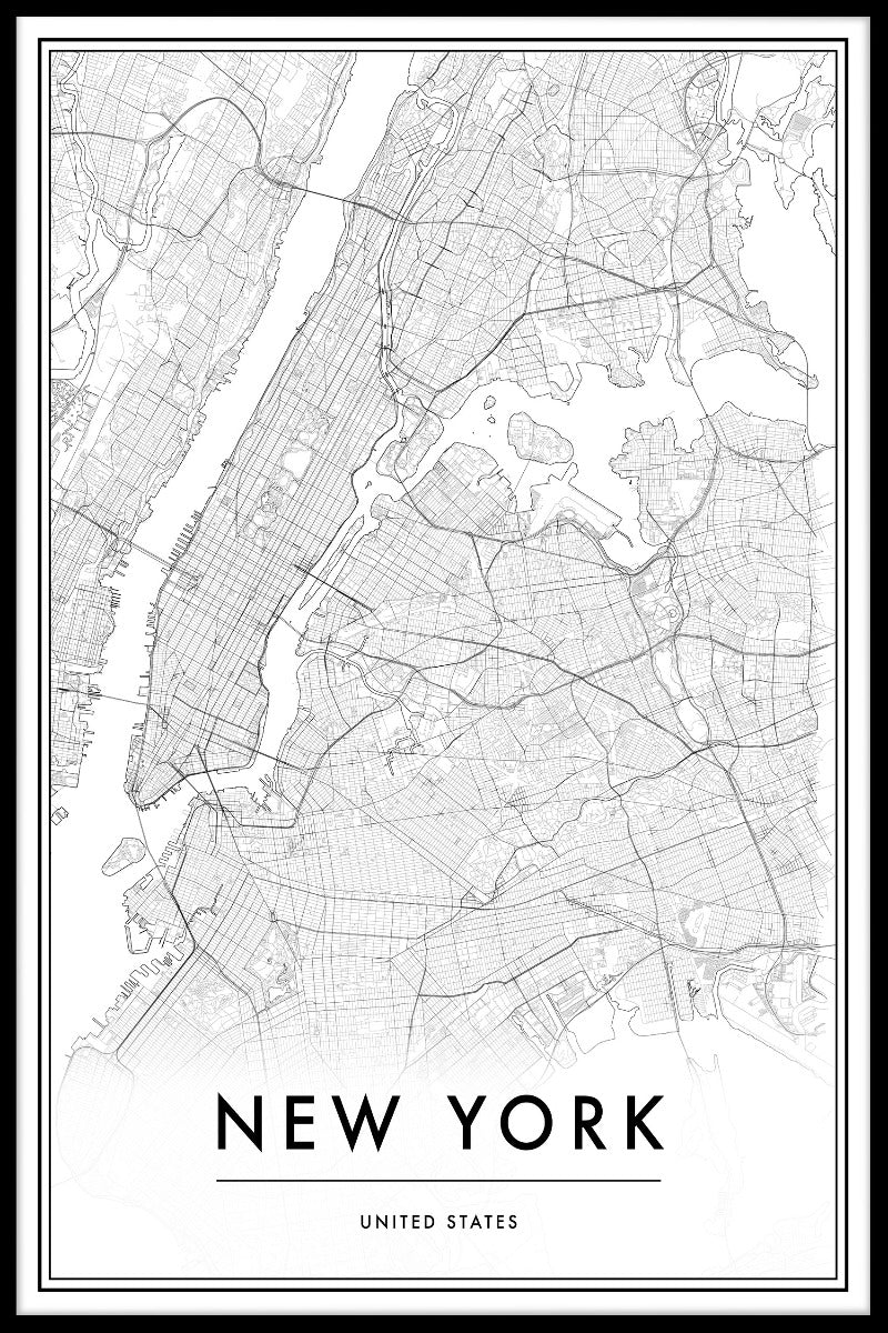 Karteneinträge von New York