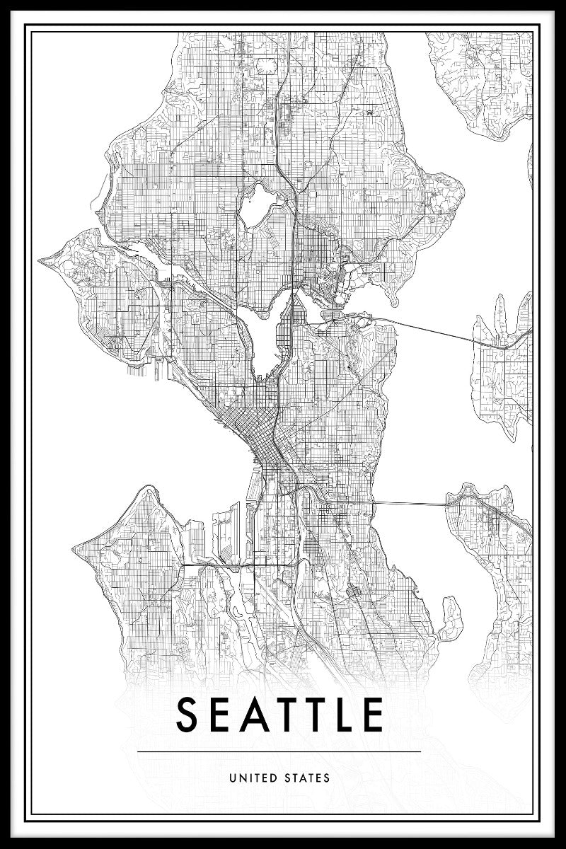 Karteneinträge von Seattle