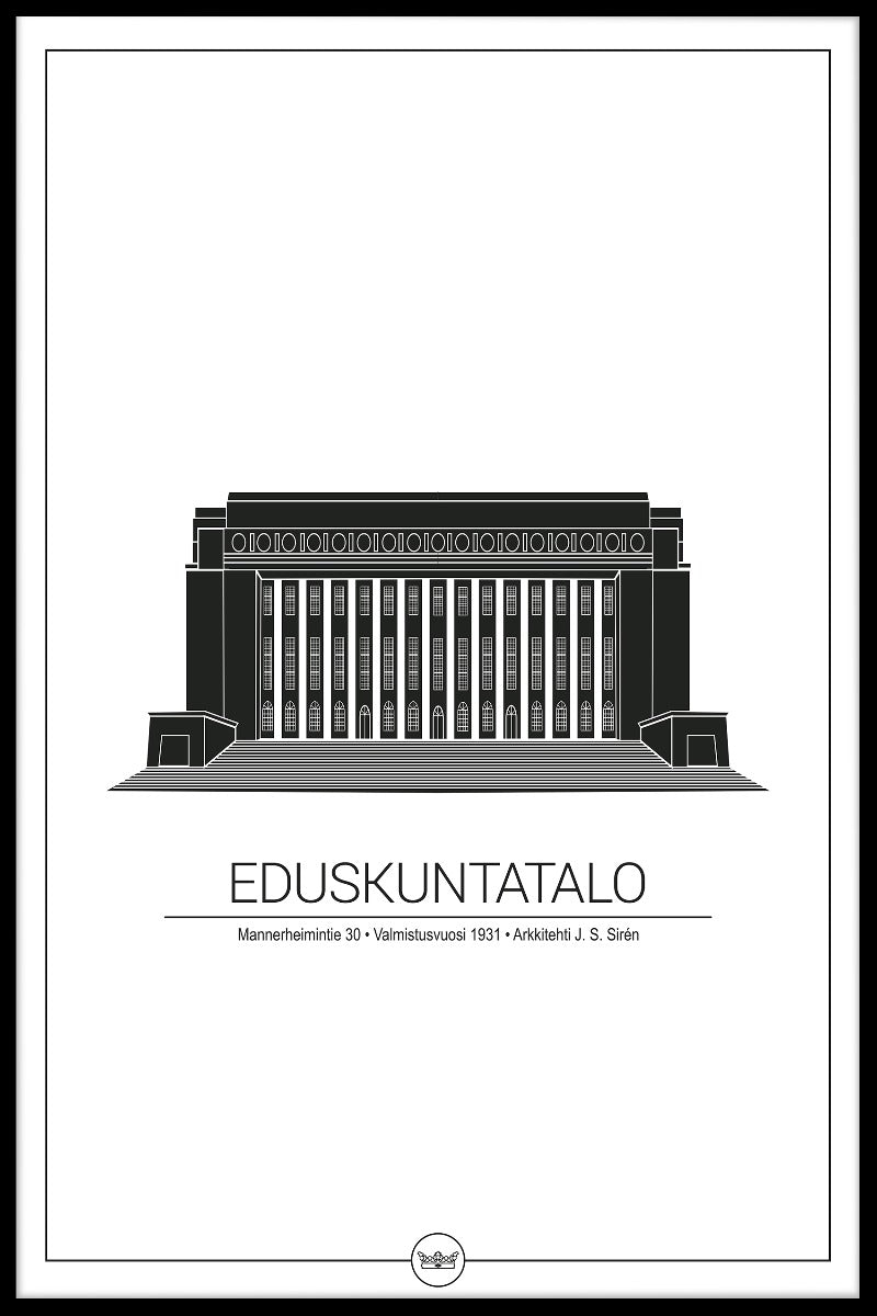 Riksdaghuset Helsinki Plakate
