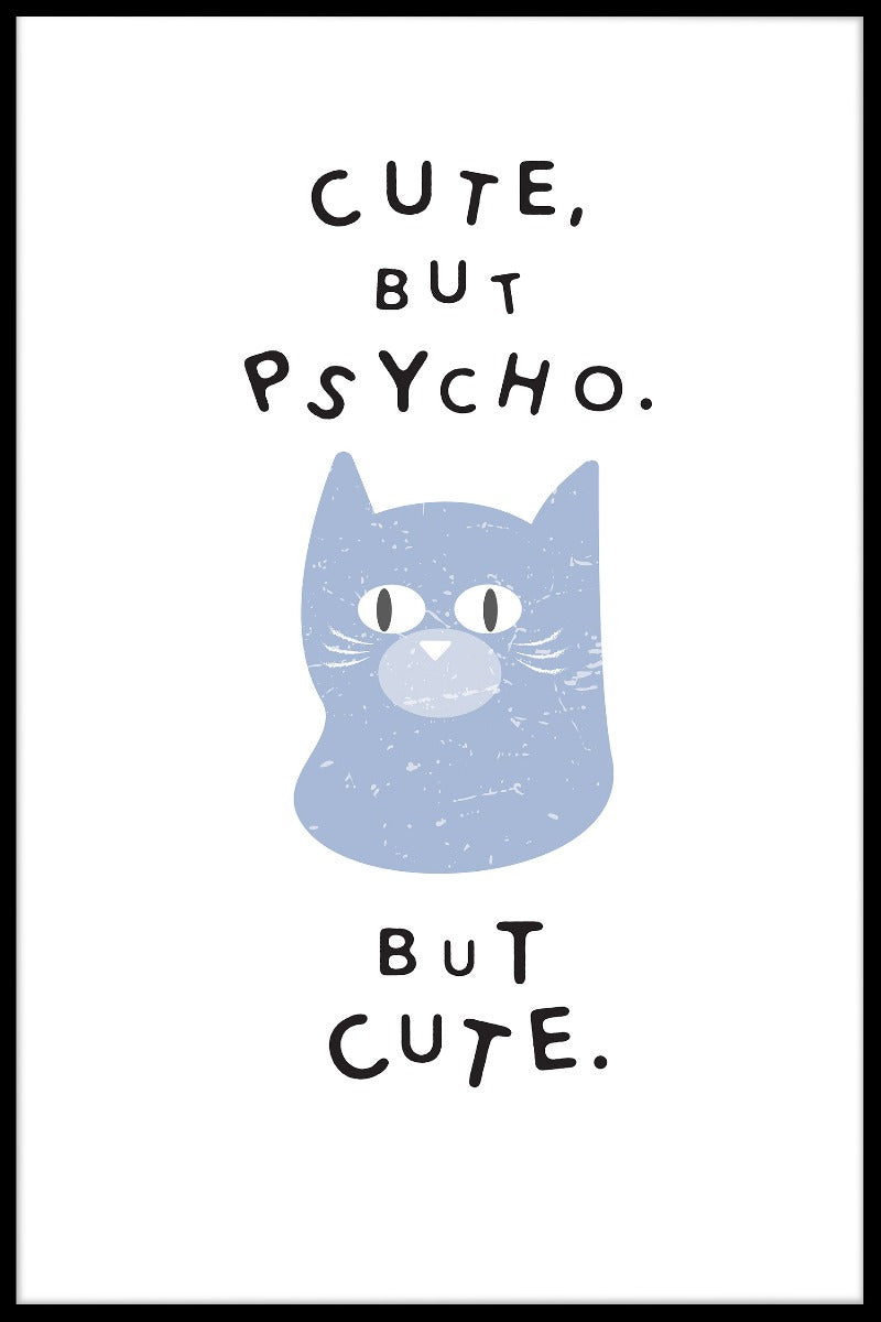 Niedliches Psycho N02-Poster