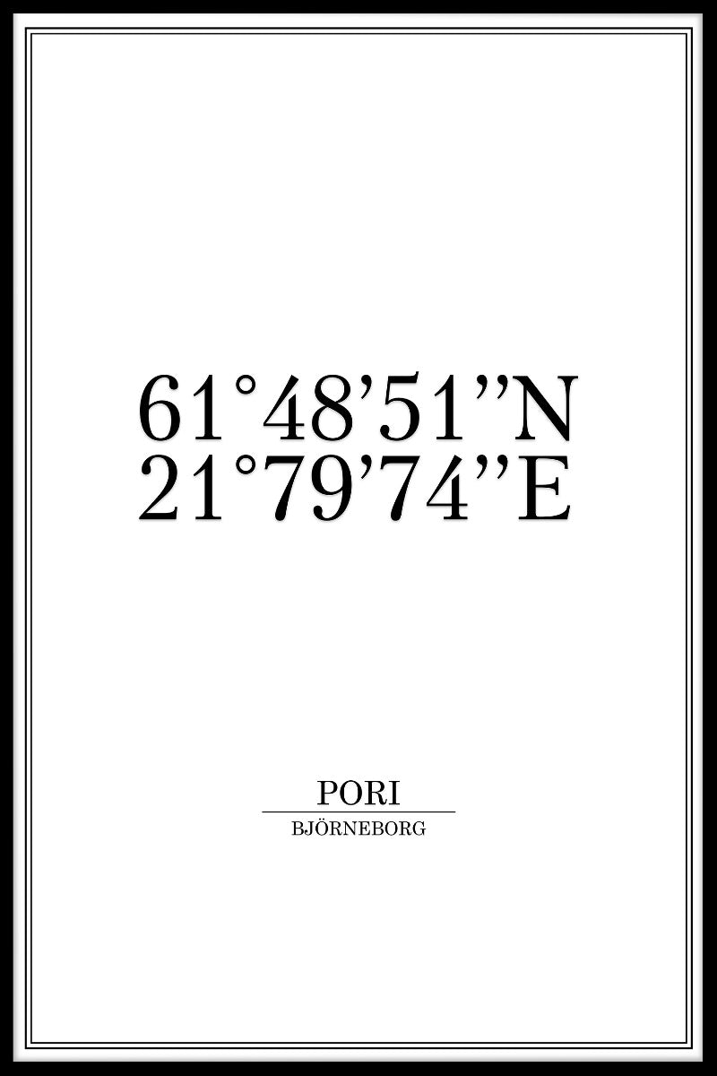 Pori's Koordinatenposten