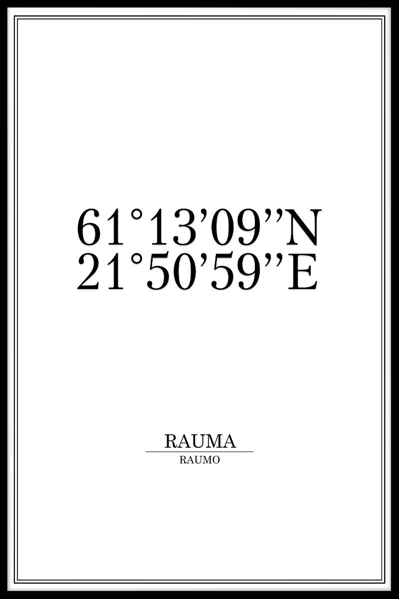 Plakat des Rauma-Koordinators