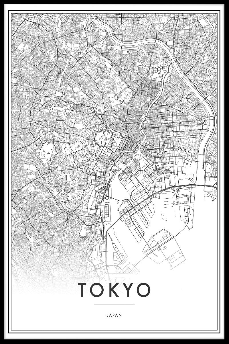 Tokio Kartposter