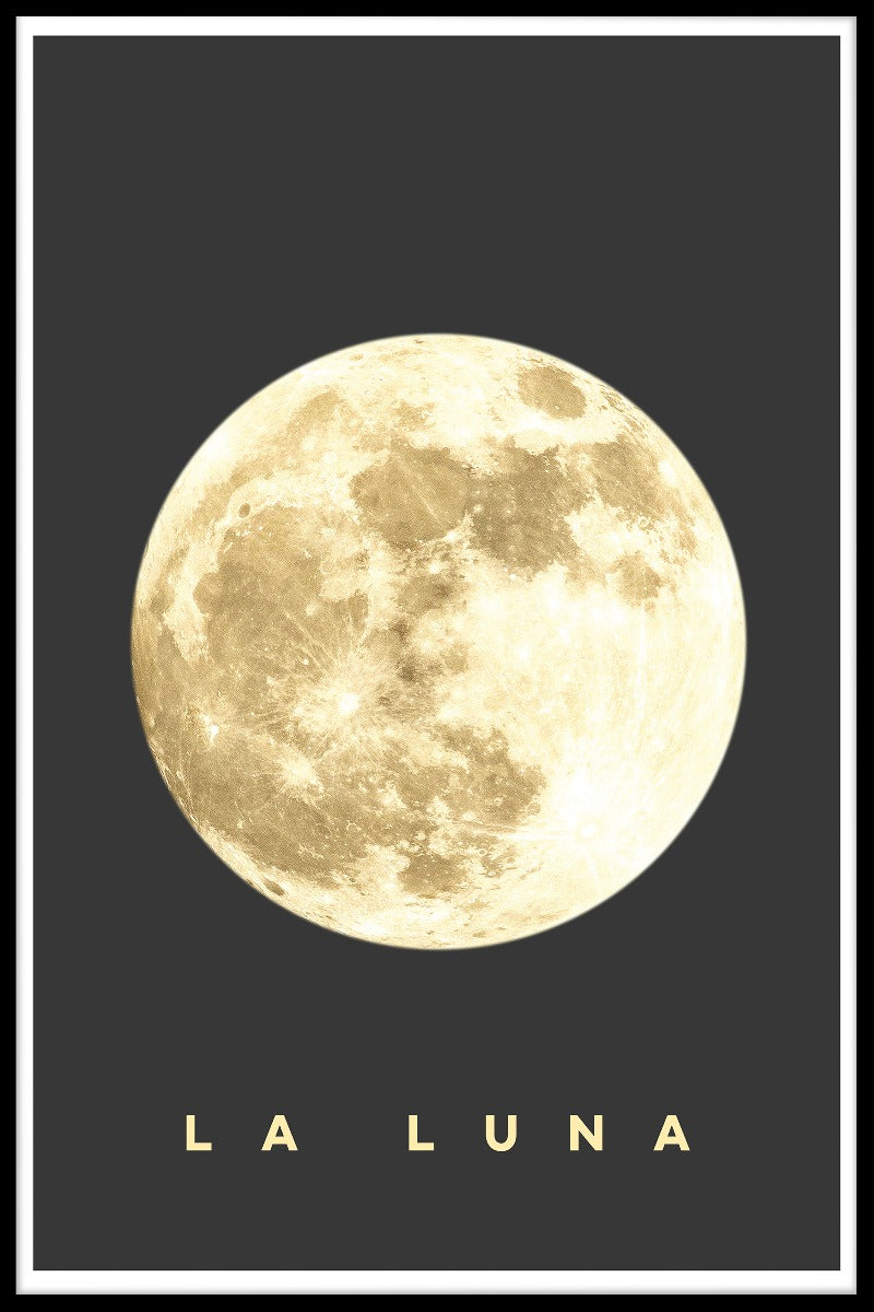 La Luna-Plakat