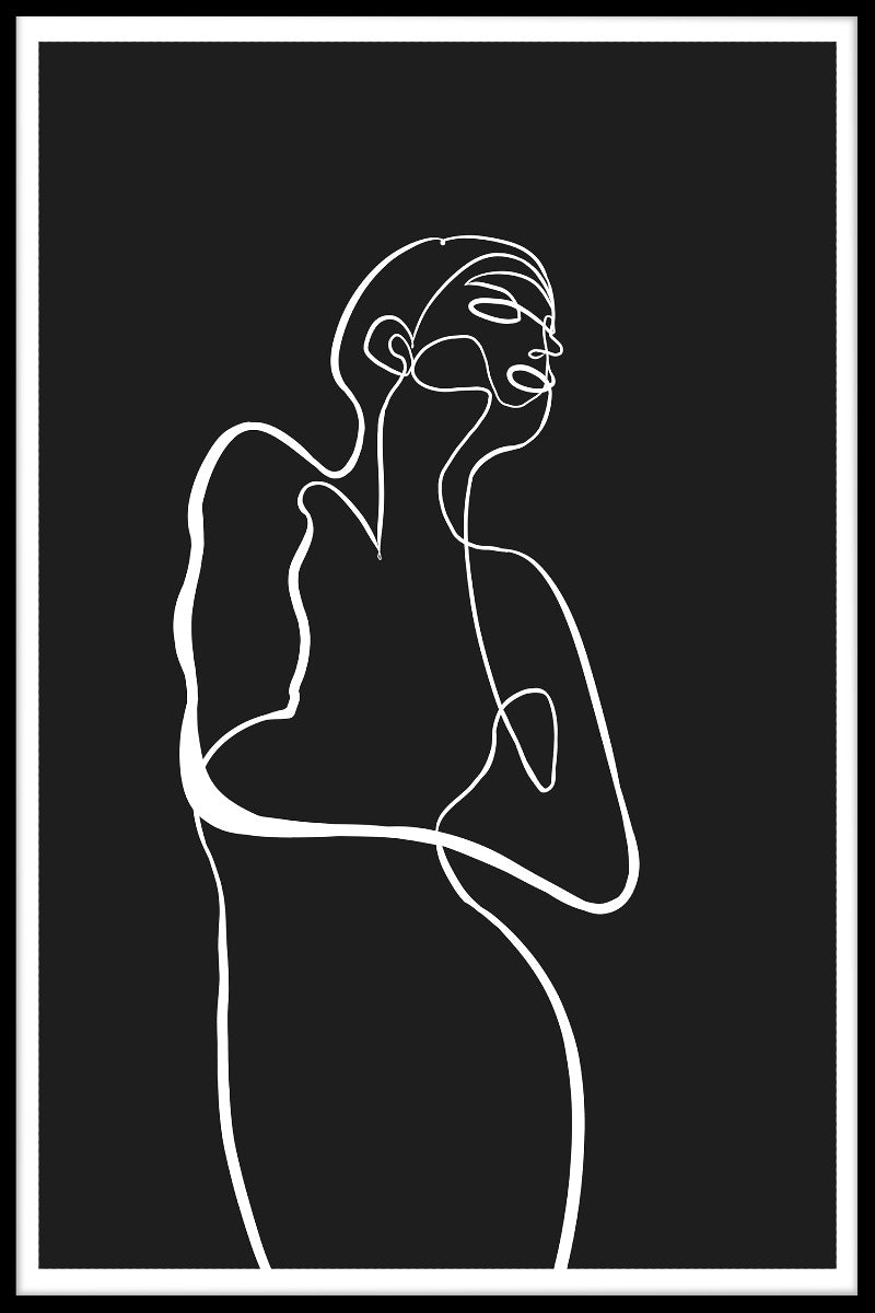Emotion Line Art-Poster