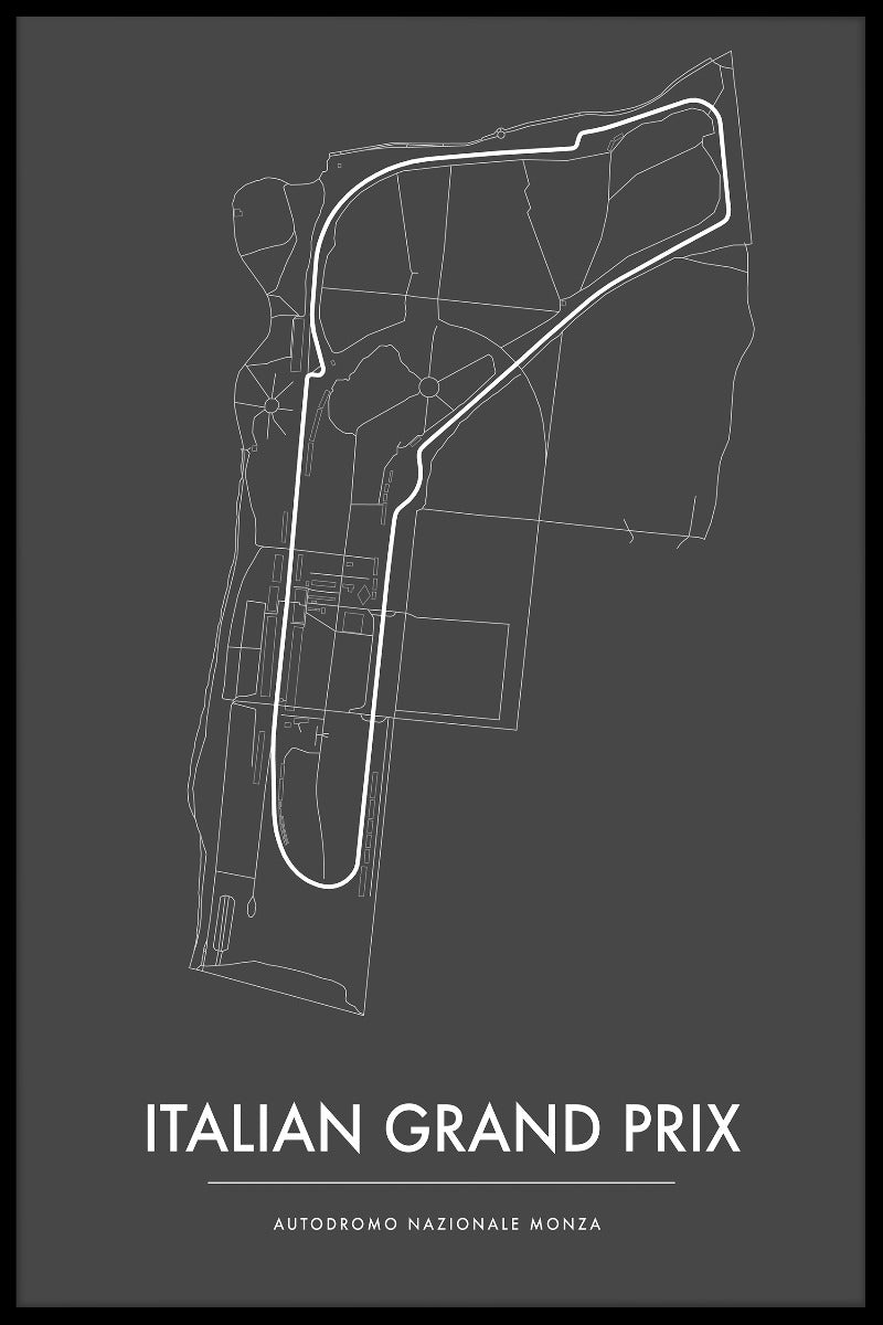 Monza Italien GP Poster-S