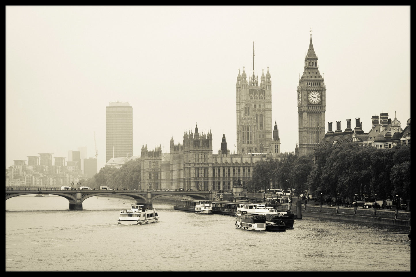 Vintage Westminster-Plakate