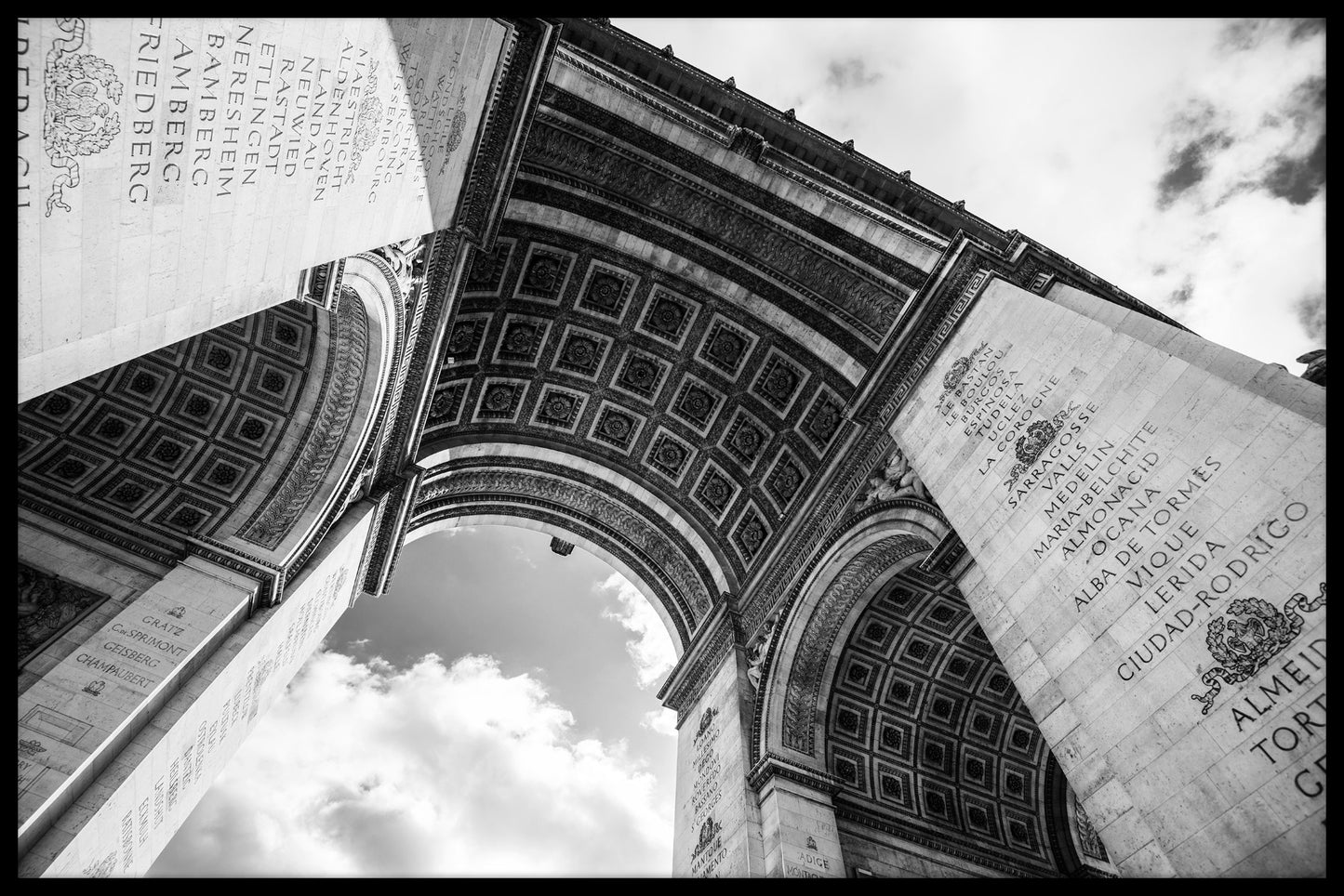 Arc de Triomphe Paris N02 Plakat