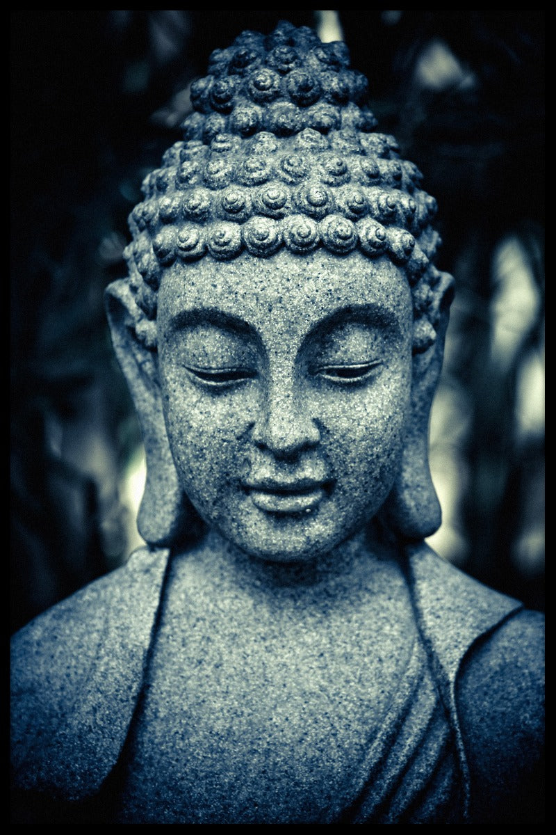 Buddha Staty Poster-Utan