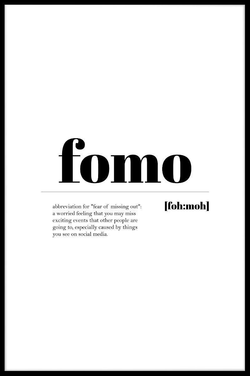 Fomo-Artikel