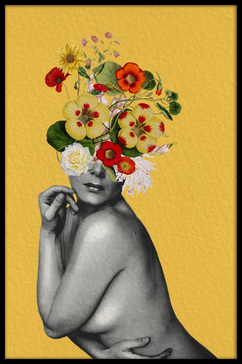 Blumenfrauenposter
