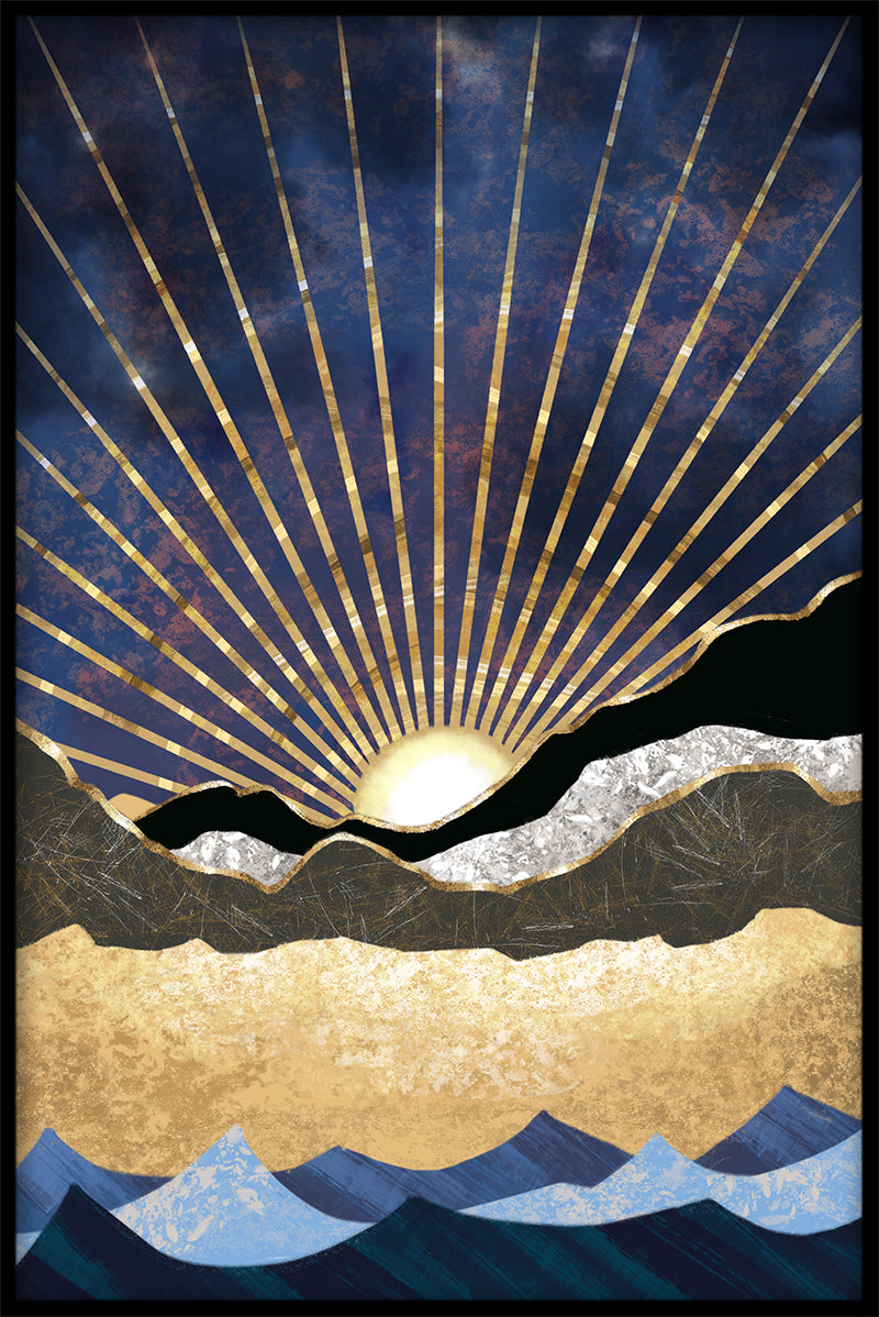 Mountain Art N03-Plakat