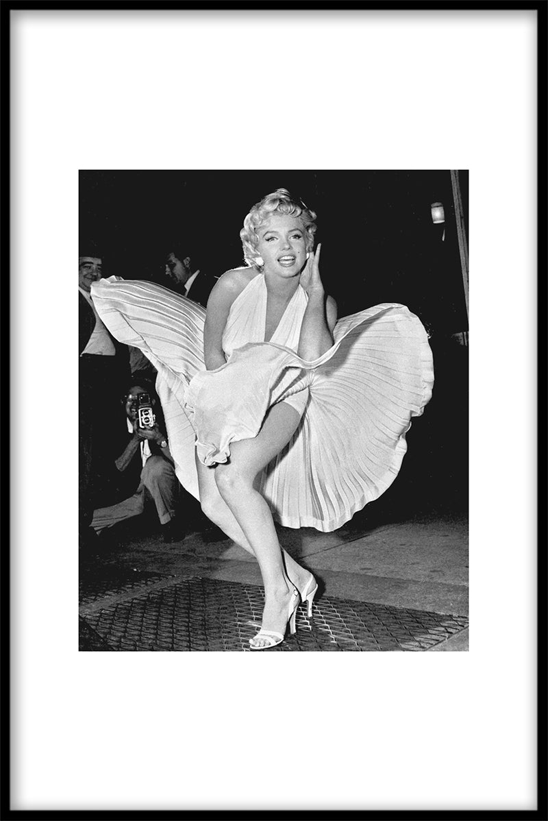 Plakat von Marilyn Monroe