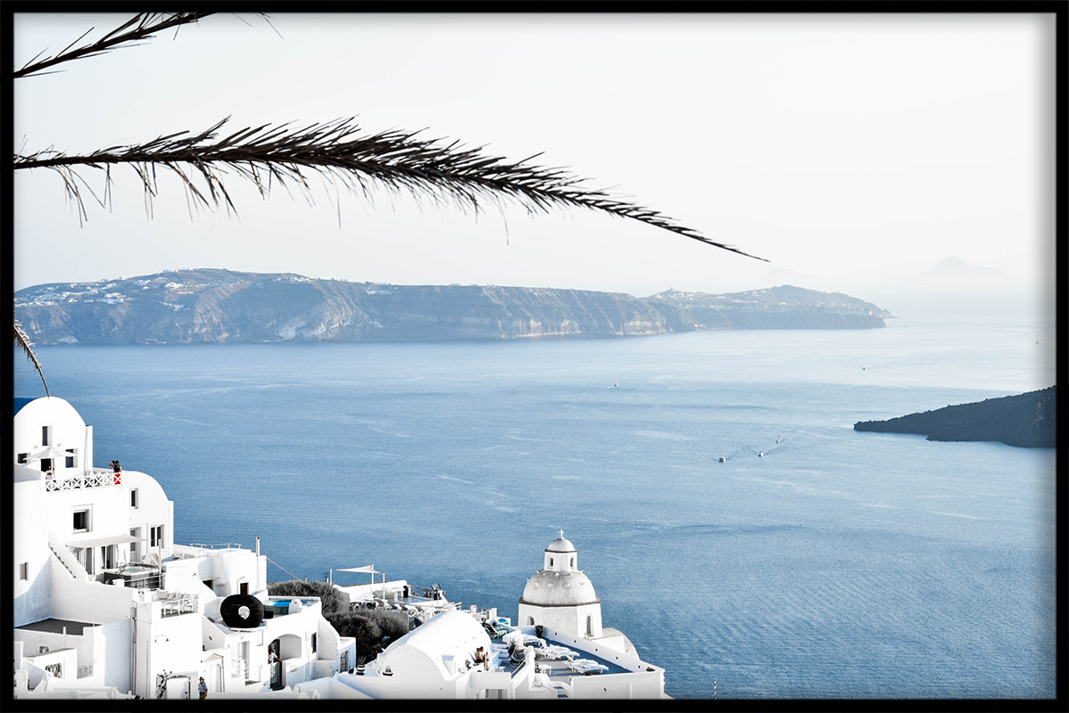 Griechisches Landschaftsplakat