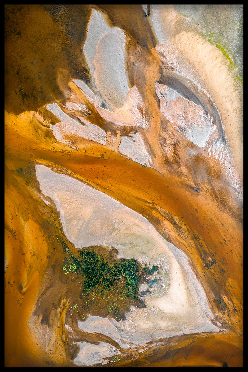 Abstrakte Landschaft N02 Poster p