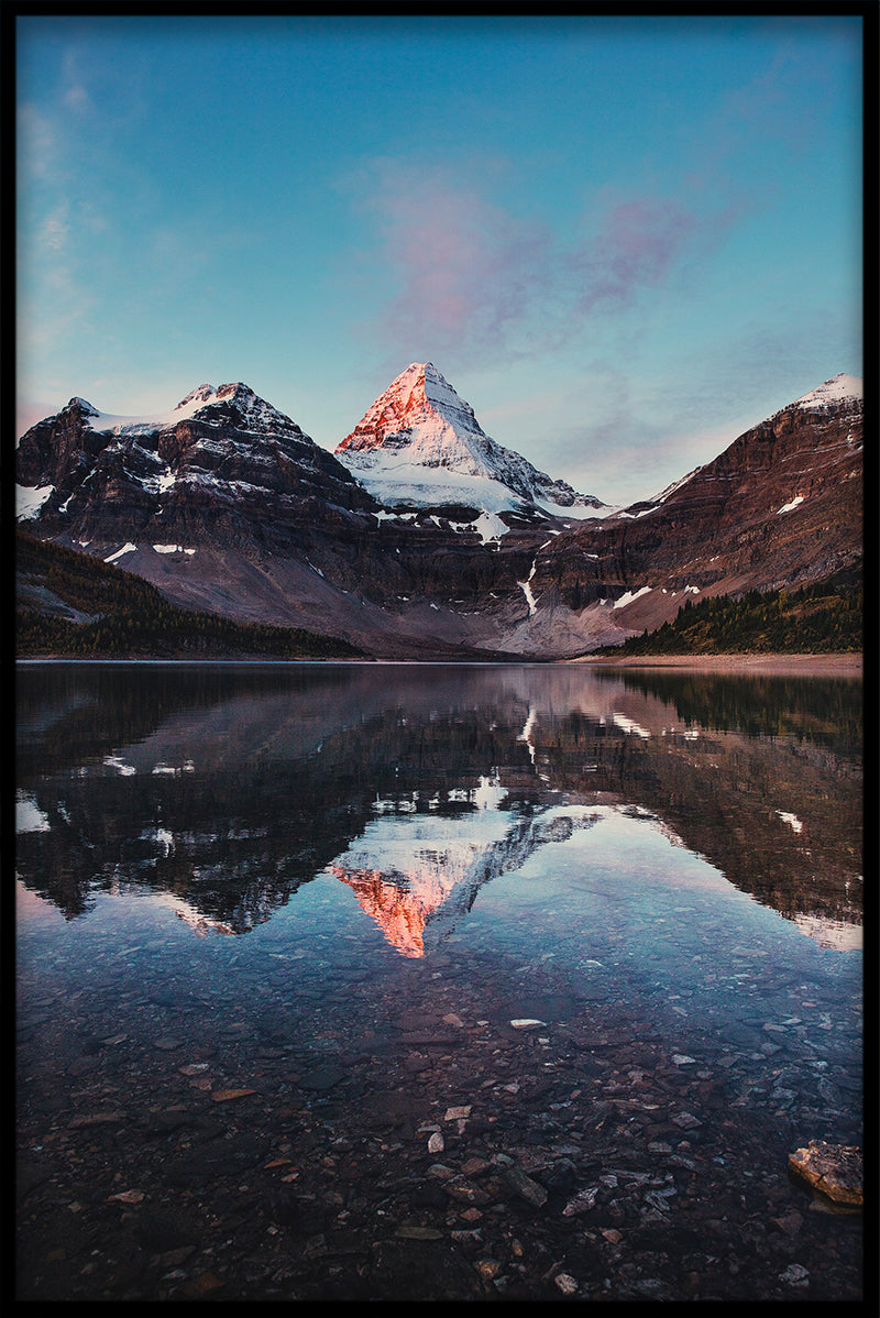 Mountain Reflections N01-Poster