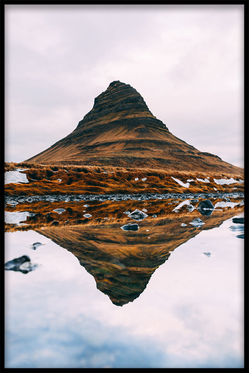 Mountain Reflections N02-Poster