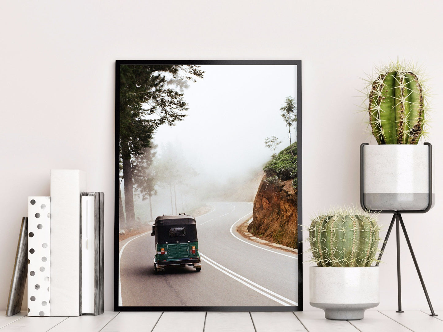 Sri Lanka Tuk Tuk am Bergeingang