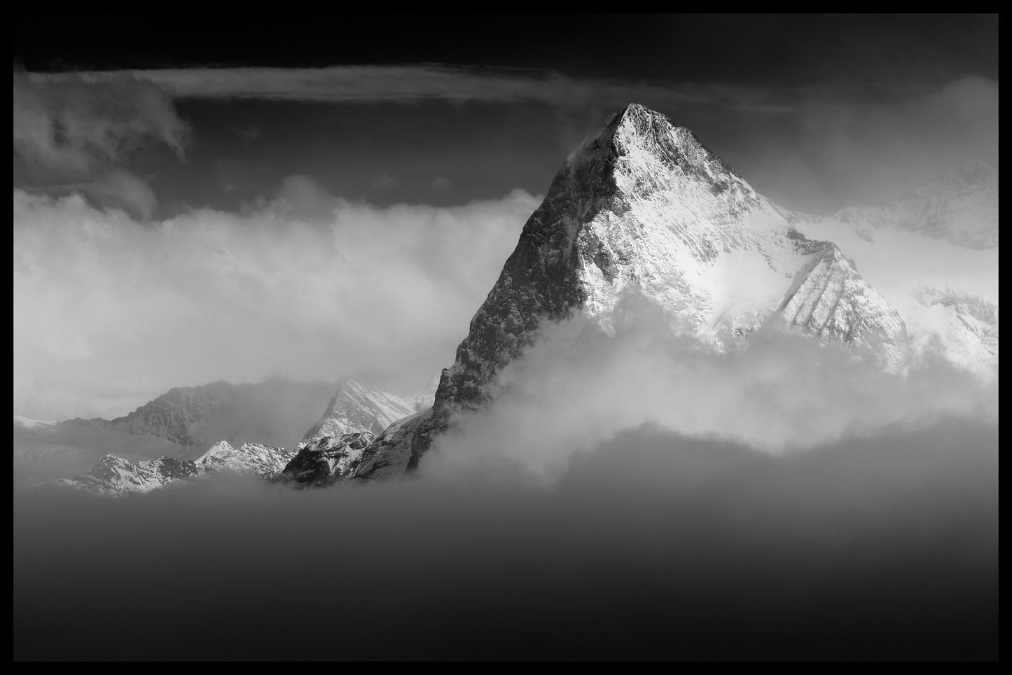 Eiger-Alpen-Plakat