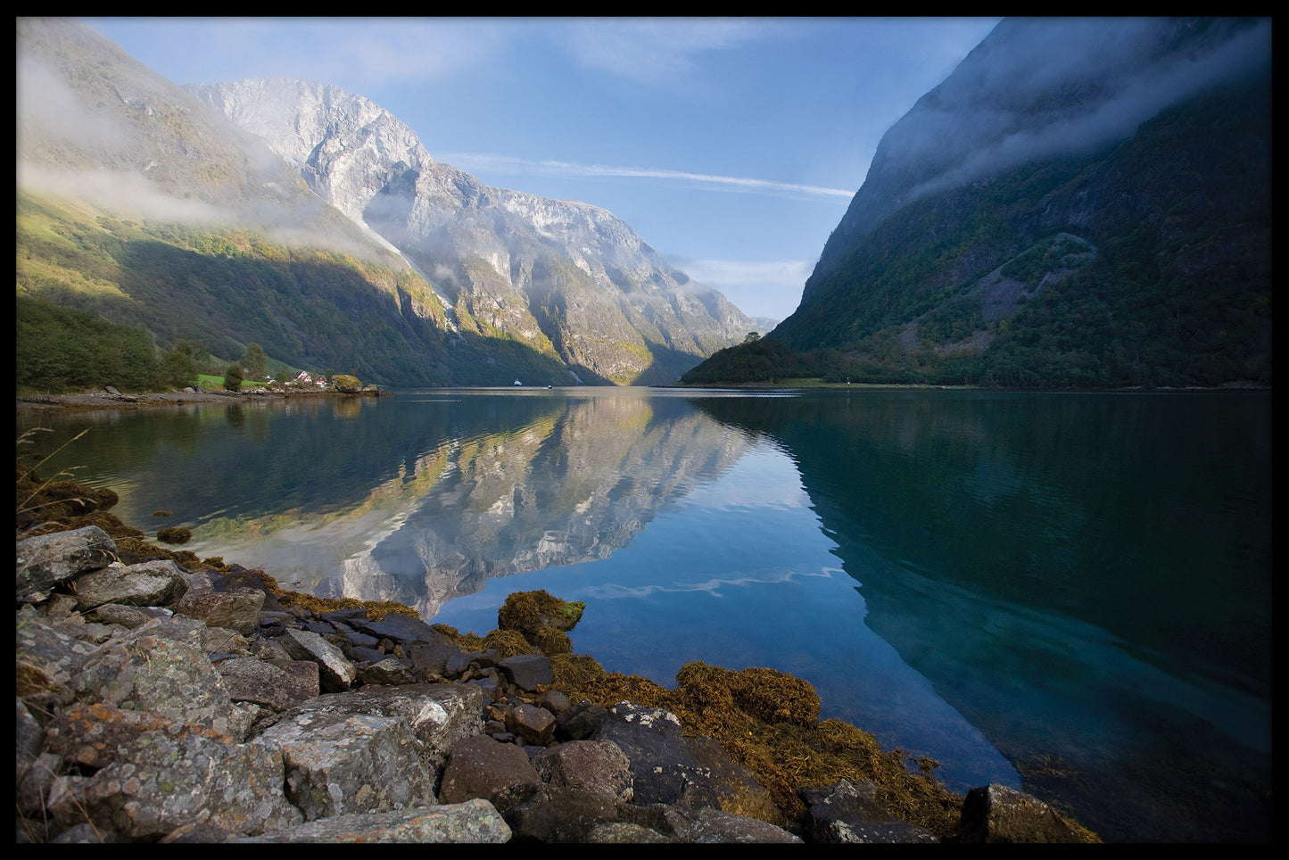 Plakat von Gudvangen Norwegen