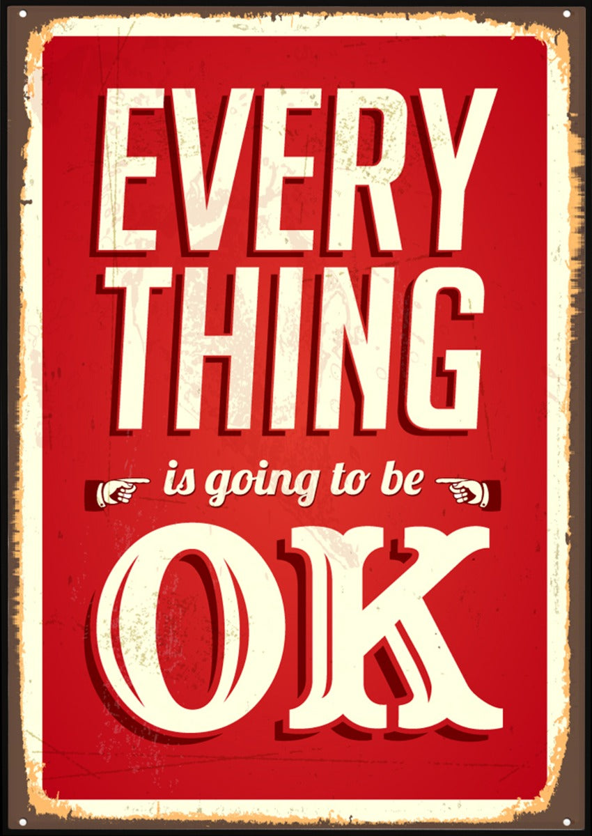 Alles OK Vintage Poster