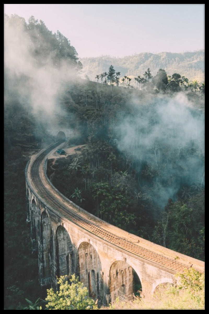  Neun-Bogen-Brücke Sri Lanka-Plakat