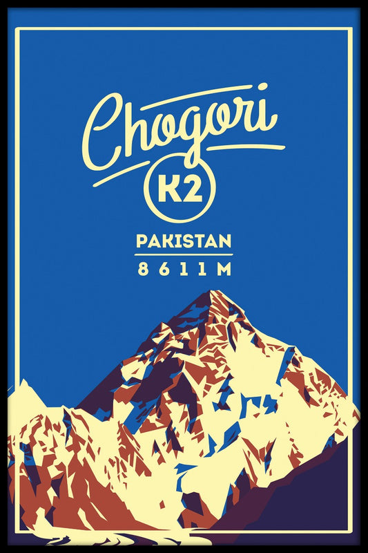  K2 Vintage-Poster