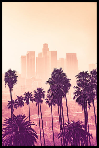 Skyline-Plakat von Los Angeles