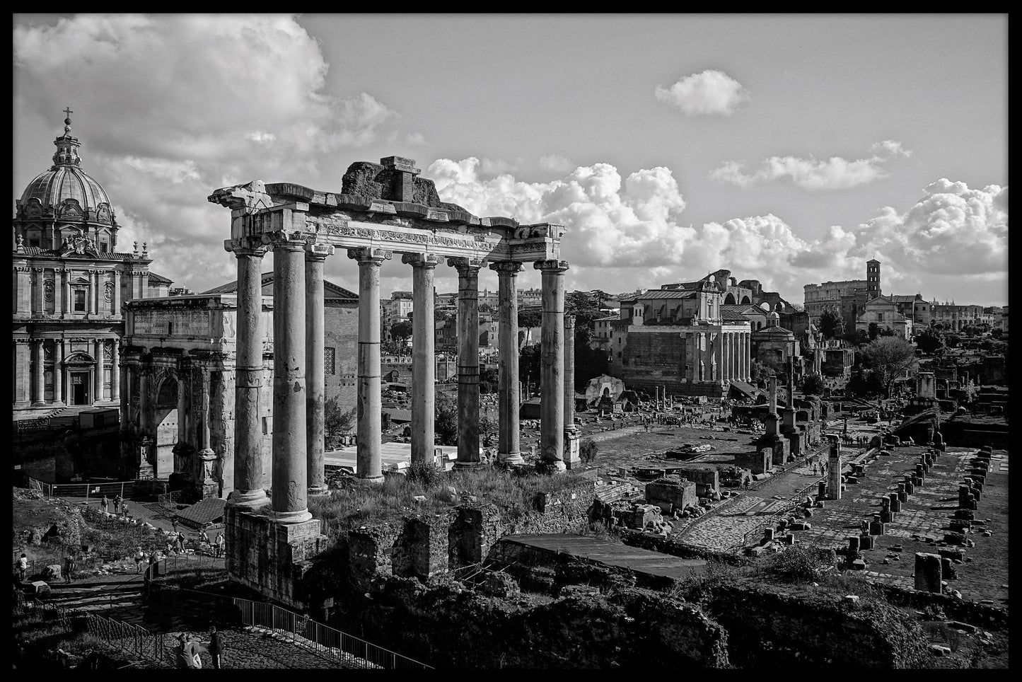  Forum Romanum-Plakat