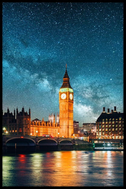  London unter den Sternen-Plakat