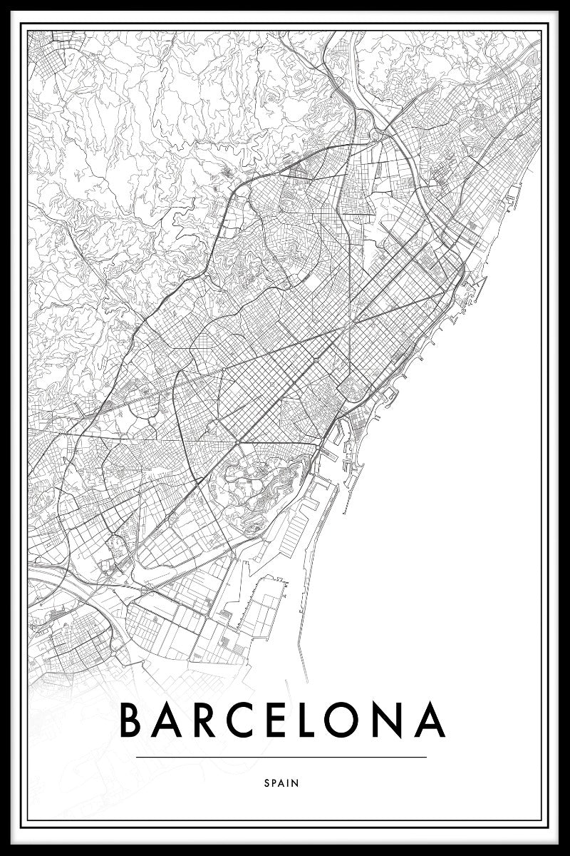  Barcelona Spanien Karteneinträge