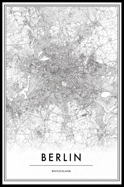  Kartenelemente von Berlin Deutschland