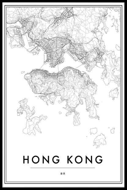  Kartposter aus Hongkong