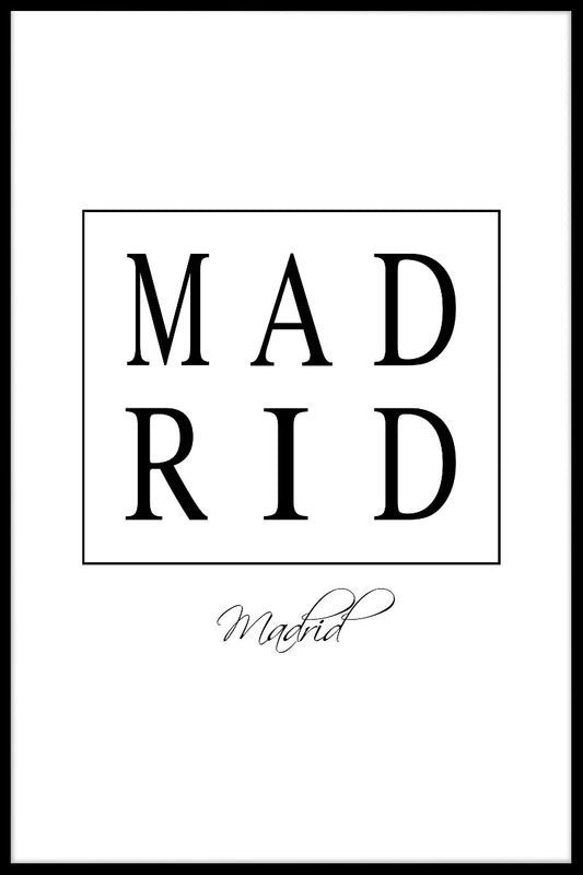  Madrid Box Textaufzeichnungen