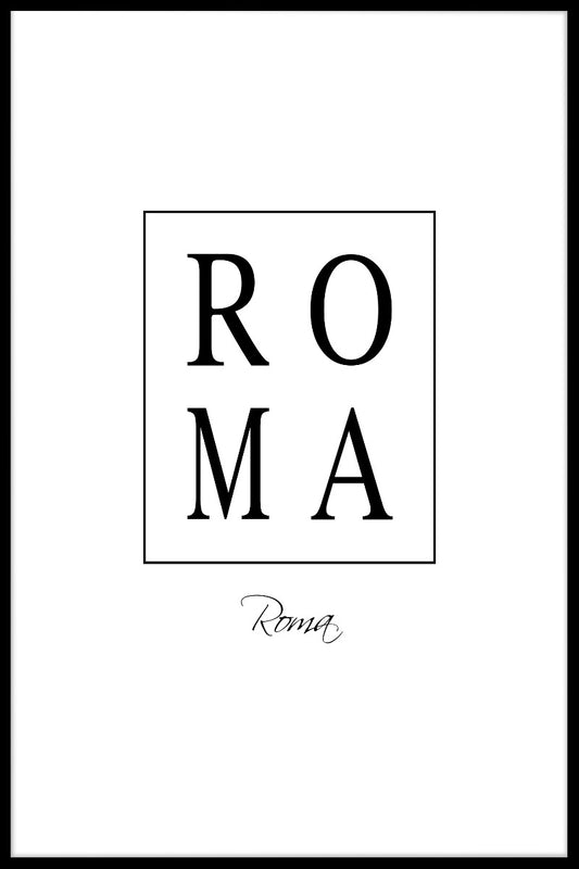  Roma Box Textaufzeichnungen