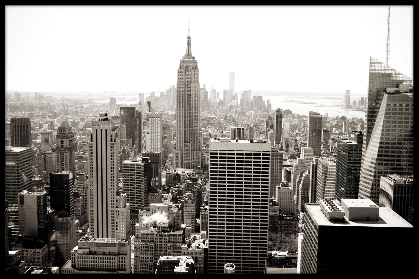  NYC Empire State Building-Plakat