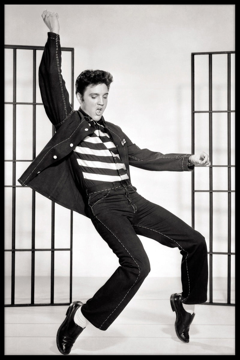  Tanzendes Elvis-Vintage-Plakat