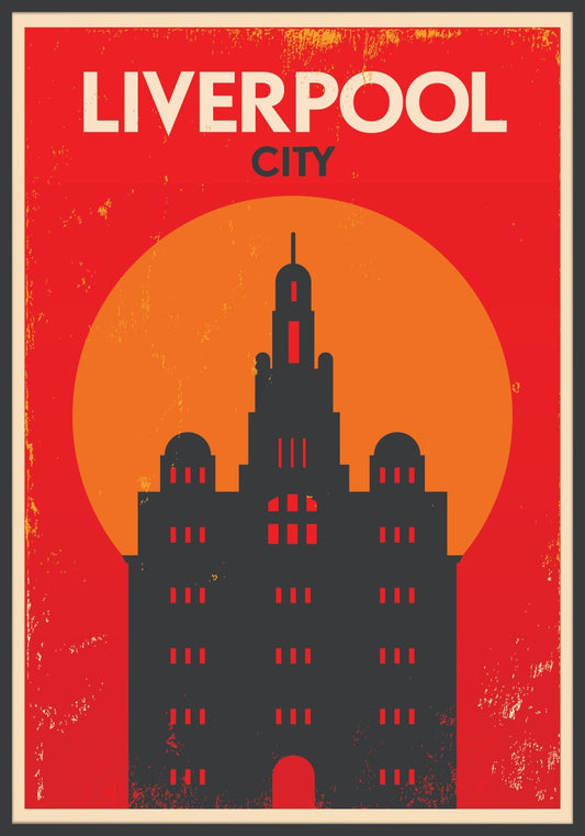  Liverpool Retro-Vintage-Poster